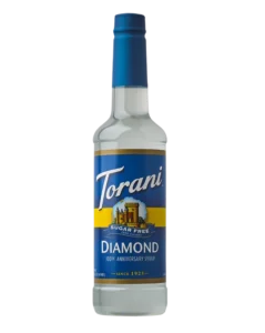 Sugar Free Diamond Syrup: Zero-Calorie Sparkling Vanilla Flavor for Coffee & More 1 Torani Sugar Free Diamond Syrup